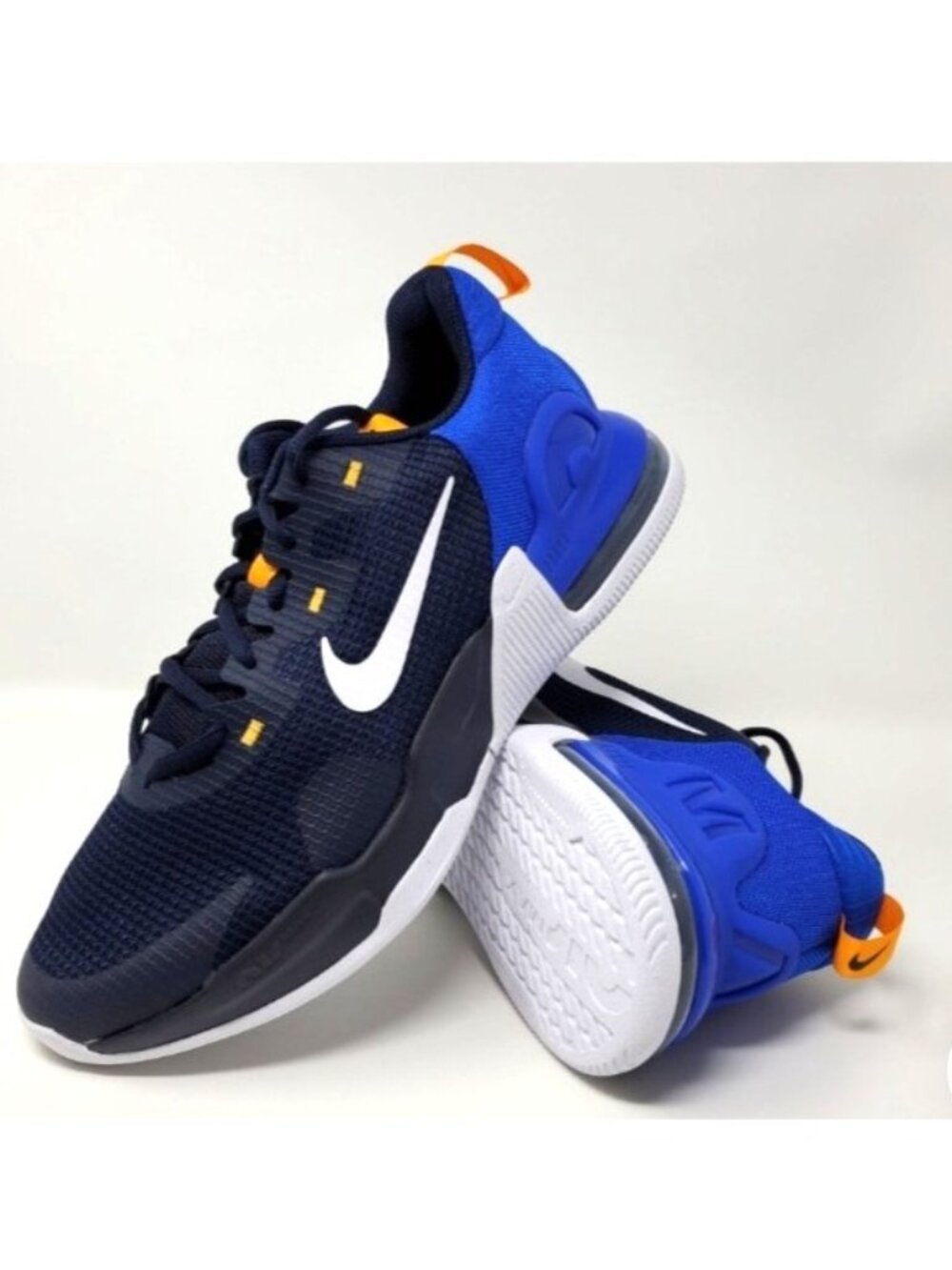 Nike Air Max Impact Basketball Shoes Navy & Blue‎ Size 10